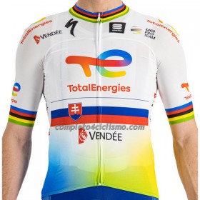 Maglia 2023 Team TotalEnergies Campione Del Mondo Manica Corta